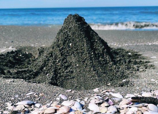Черные пески Уреки (Магнетити)